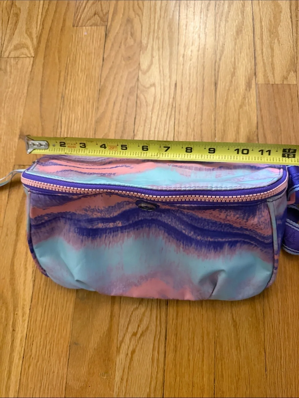 Ivivva Tie-Dye Waist Pack in Purple, Pink & Blue